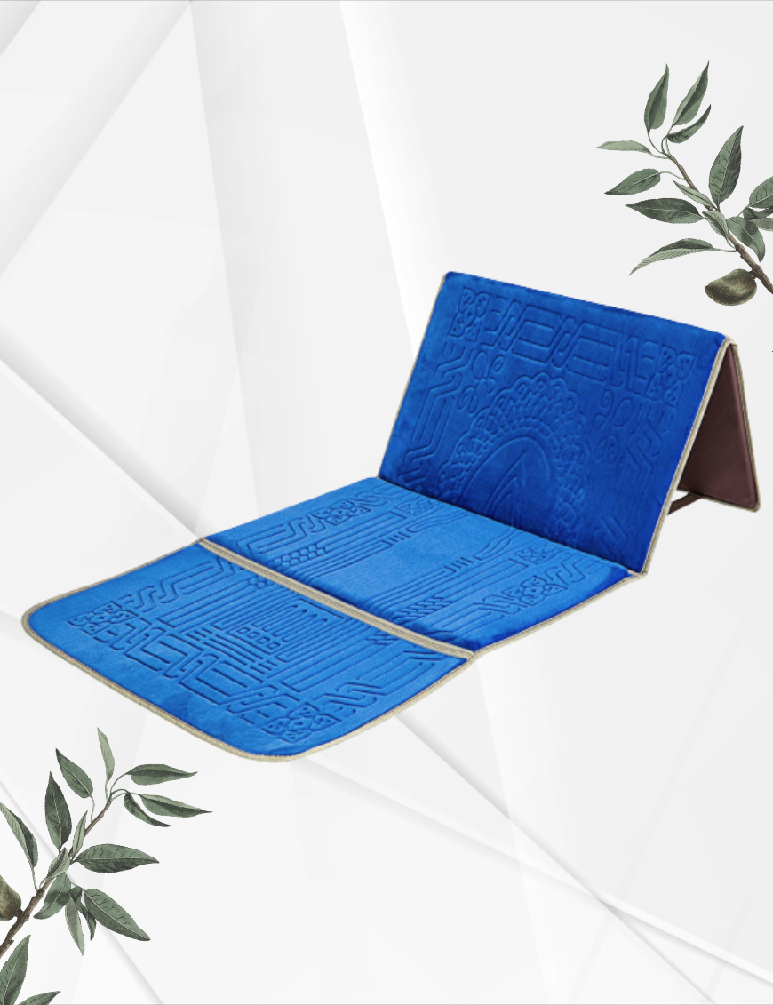 Tapis de prière avec dossier