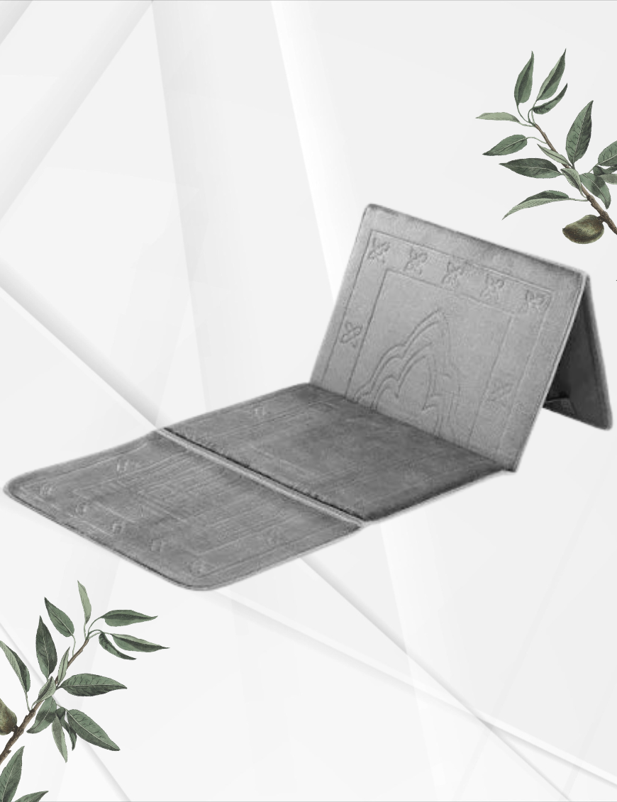 Tapis de prière avec dossier
