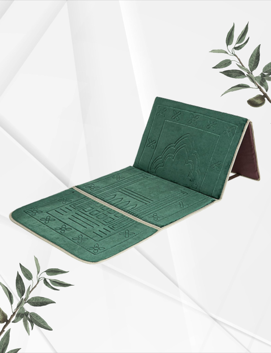 Tapis de prière avec dossier