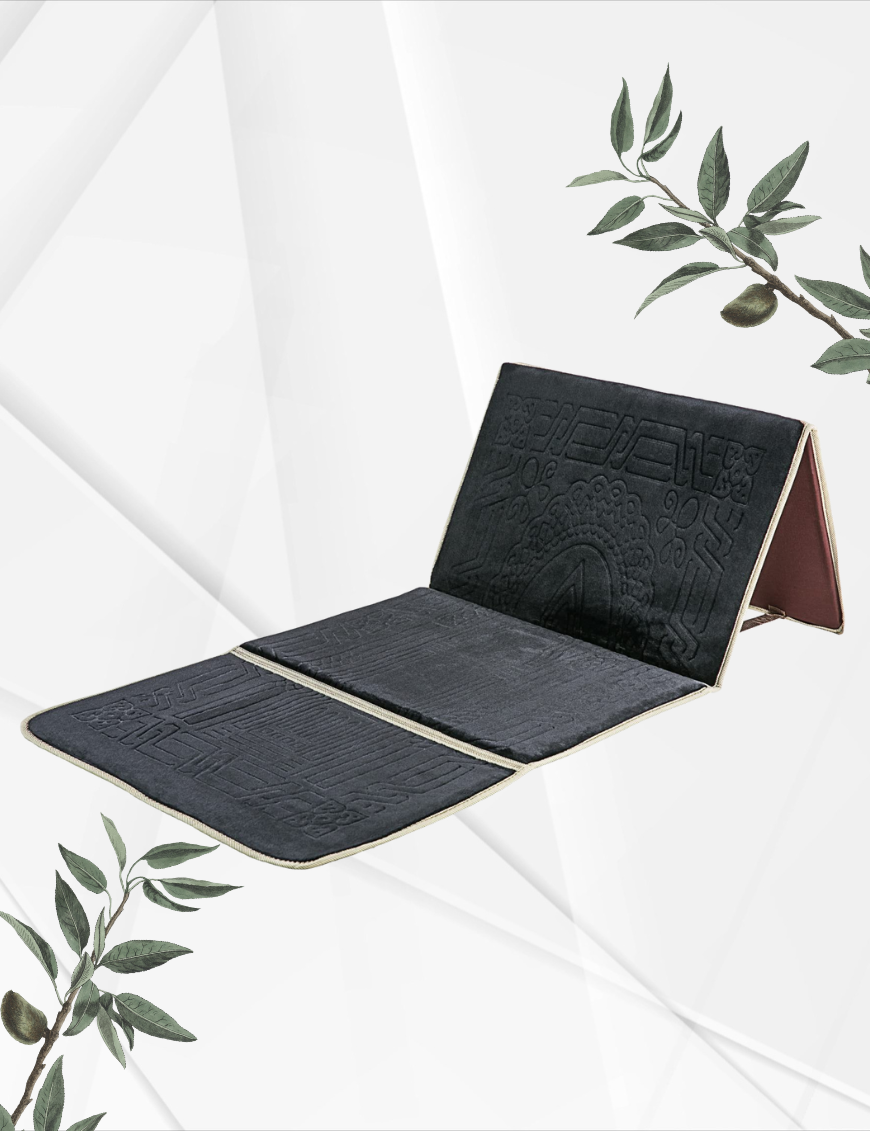 Tapis de prière avec dossier