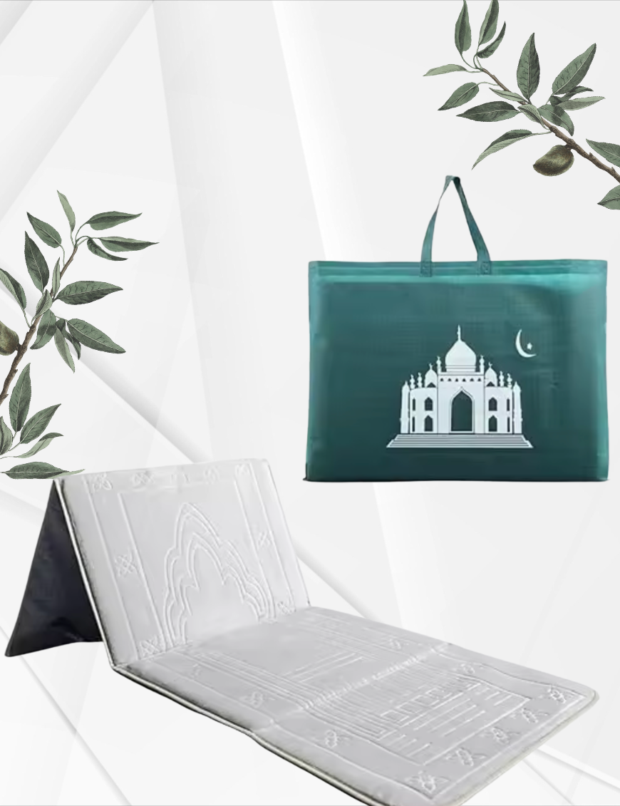 Tapis de prière avec dossier